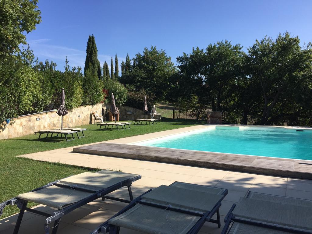 Agriturismo Podere Alberese Asciano Eksteriør bilde